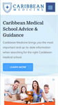 Mobile Screenshot of caribbeanmedicine.com